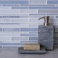 12x12 White and Blue Tile