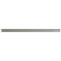 Sample - Light Gray 0.6x12 Glossy Glass Flat Pencil Tile Trim (10 pack, 0.5 sq ft/case)