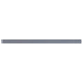 Sample - Flint Gray 0.5x12 Glossy Glass Pencil Tile Trim (10 pack, 0.5 sq ft/case)