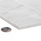 White 4x12 Subway Polished Marble Tile (15 pack, 5 sq ft/case) - Sample