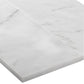 White 4x12 Subway Polished Marble Tile (15 pack, 5 sq ft/case) - Sample