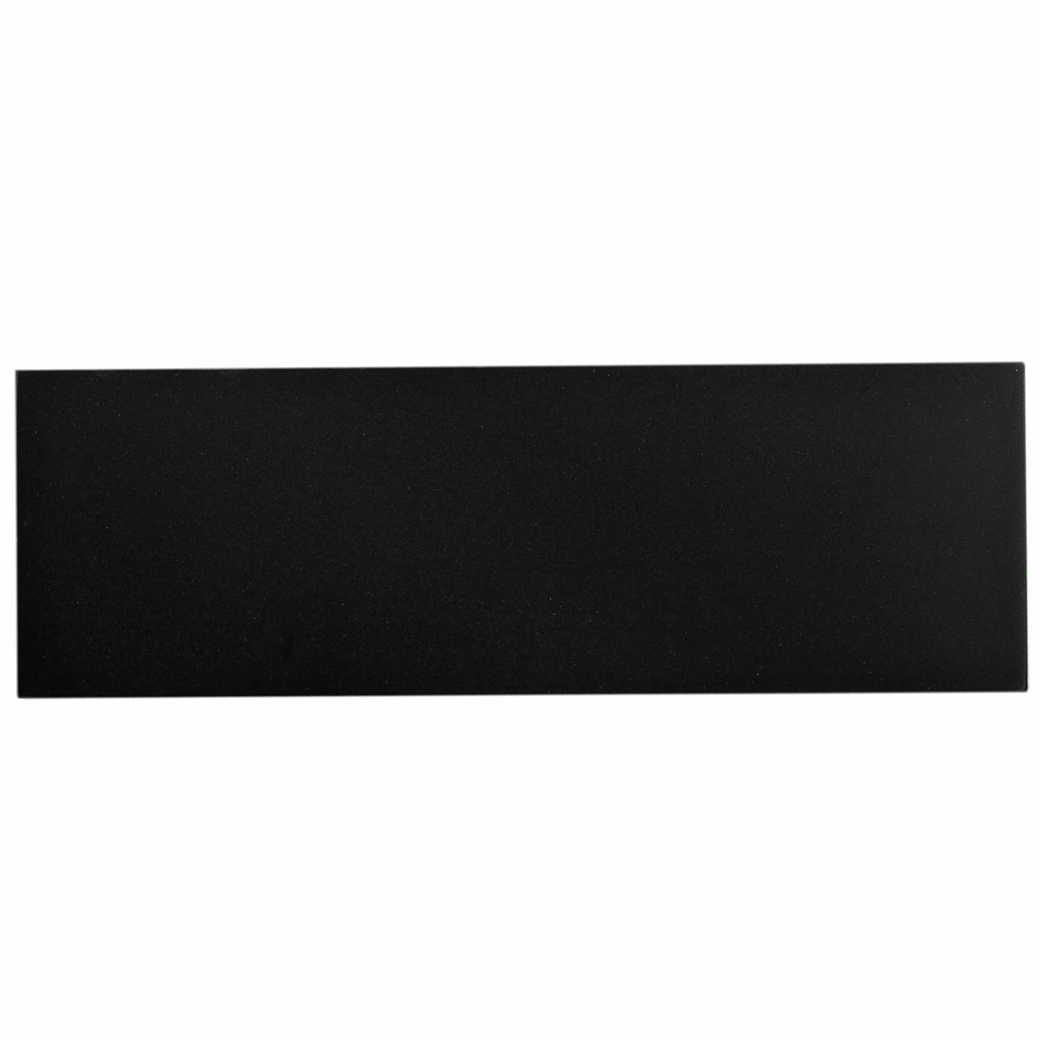Black 4x12 Honed Subway Marble Tile (15 pack, 5 sq ft/case) - Sample