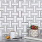 5-Pack Gray 10-in x 10-in Polished Natural Stone Floor and Wall Tile - Sample