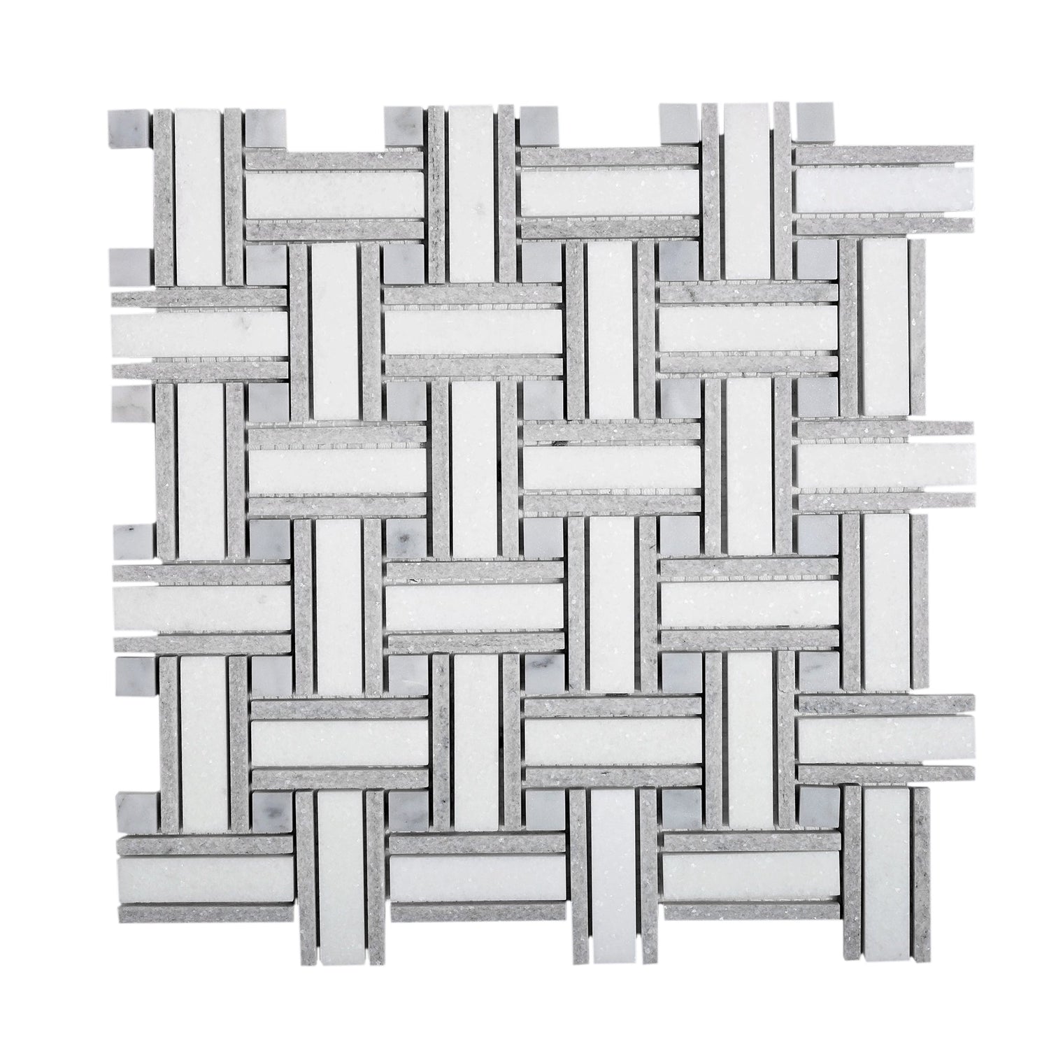 5-Pack Gray 10-in x 10-in Polished Natural Stone Floor and Wall Tile - Sample