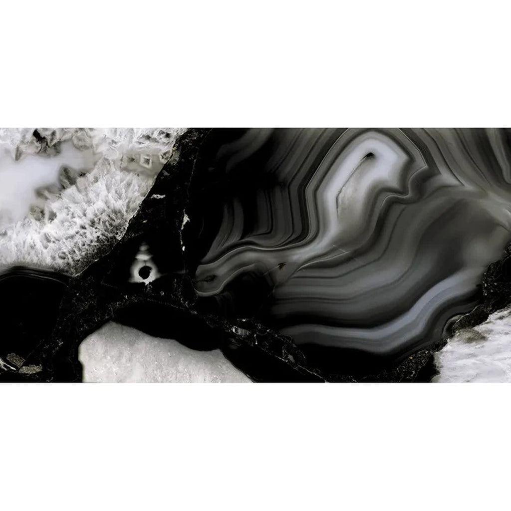Black 24x48 Lappato Natural Agate Porcelain Large Tile (2 pack, 15.5 sq ft/case)