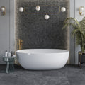Slate black matte porcelain rectangular 24x48 inch tiles on bathroom wall and floor