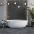 Slate black matte porcelain mosaic tile wall for bathroom or shower surface