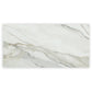 White with Gray Vein 24x48 Polished Porcelain Large Format Tile (2 pack, 15.42 sq ft/case)