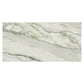 Sample - Soft White with Sage Green Vein 24x48 Matte Porcelain Large Format Tile (2 pack, 15.42 sq ft/case)