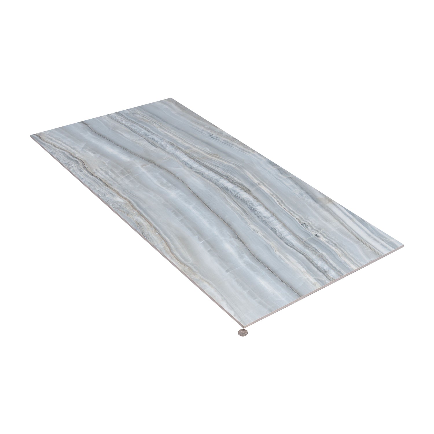 Sample - Windy Blue 24x48 Honed Porcelain Large Tile (15.5 sq ft/case, 2-Pack)