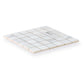 White 12x12 Matte Uniform Square Porcelain Mosaic Tile (11 pack, 10.76 sq ft/case) - Sample