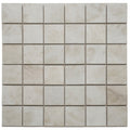 Sample - Light Cream Beige 12x12 Lappato Square Porcelain Mosaic Tile (5 pack, 4.84 sq ft/case)