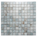 Sample - Frosted Sky Blue 12x12 Lappato Square Porcelain Mosaic Tile (5 pack, 4.84 sq ft/case)