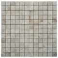 Sample - Soft Alabaster White 12x12 Lappato Square Porcelain Mosaic Tile (5 pack, 4.84 sq ft/case)