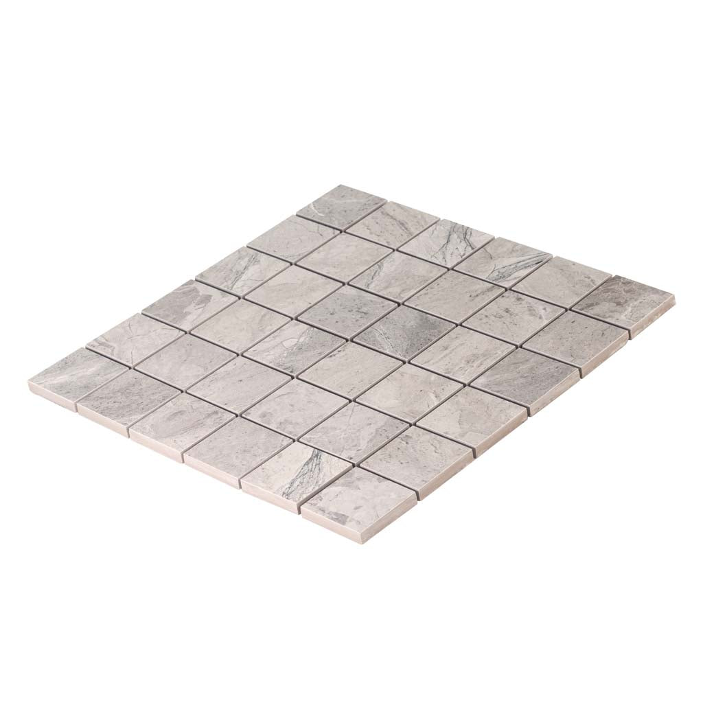Beige 12x12 Matte Uniform Square Porcelain Mosaic Tile (6 pack, 5.81 sq ft/case) - Sample