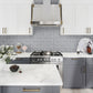 Gray 12x12 Matte Uniform Square Porcelain Mosaic Tile (11 pack, 10.65 sq ft/case) - Sample