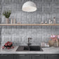 Gray 12x12 Matte Uniform Square Porcelain Mosaic Tile (11 pack, 10.65 sq ft/case) - Sample