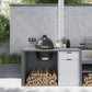 Gray 24x48 Matte Porcelain Large Format Tile (2 pack, 15.55 sq ft/case) - Sample