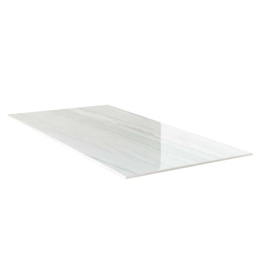 24X48 Splendor Polished White Porcelain Floor Tile