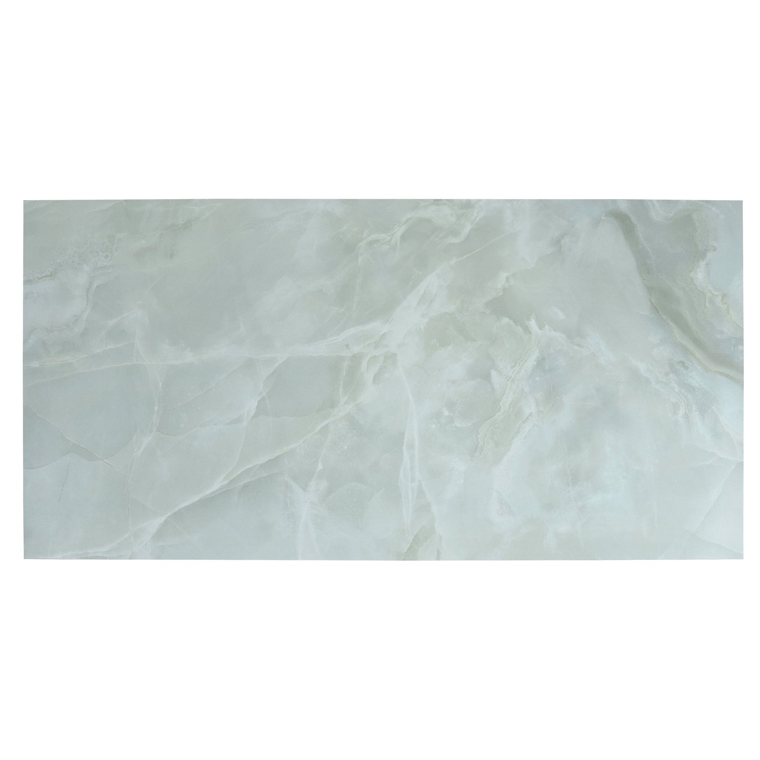 Sample - Soft Jade Green 24x48 Honed Porcelain Large Tile (15.5 sq ft/case, 2-Pack)