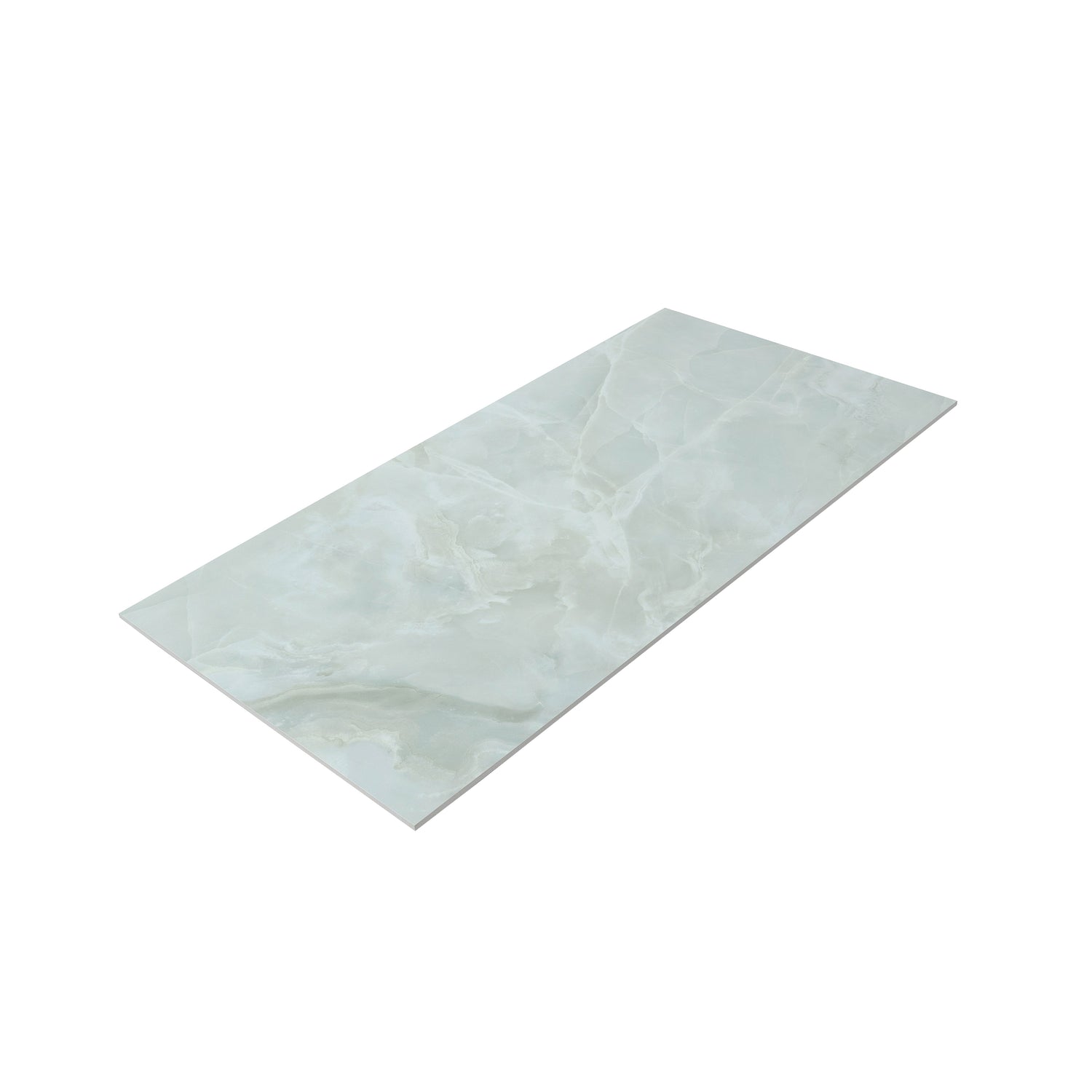 Sample - Soft Jade Green 24x48 Honed Porcelain Large Tile (15.5 sq ft/case, 2-Pack)