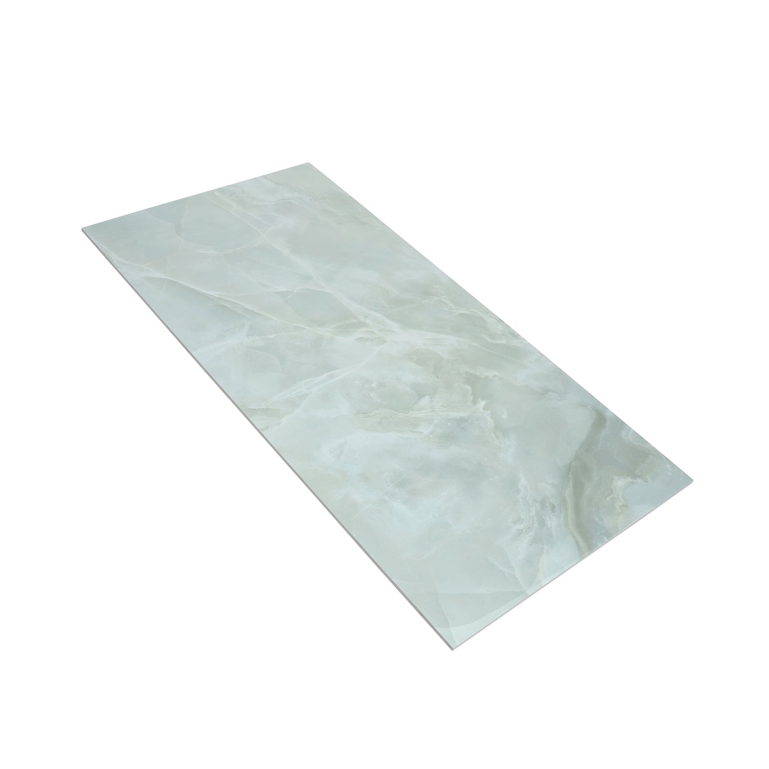 Sample - Soft Jade Green 24x48 Honed Porcelain Large Tile (15.5 sq ft/case, 2-Pack)