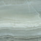 Sage jade green honed porcelain large tile with subtle natural veining, 24x48 inch size
