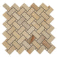 Miele 12x12 Lappato Onyx Basketweave Porcelain Mosaic Tile (5 pack, 4.84 sq ft/case)