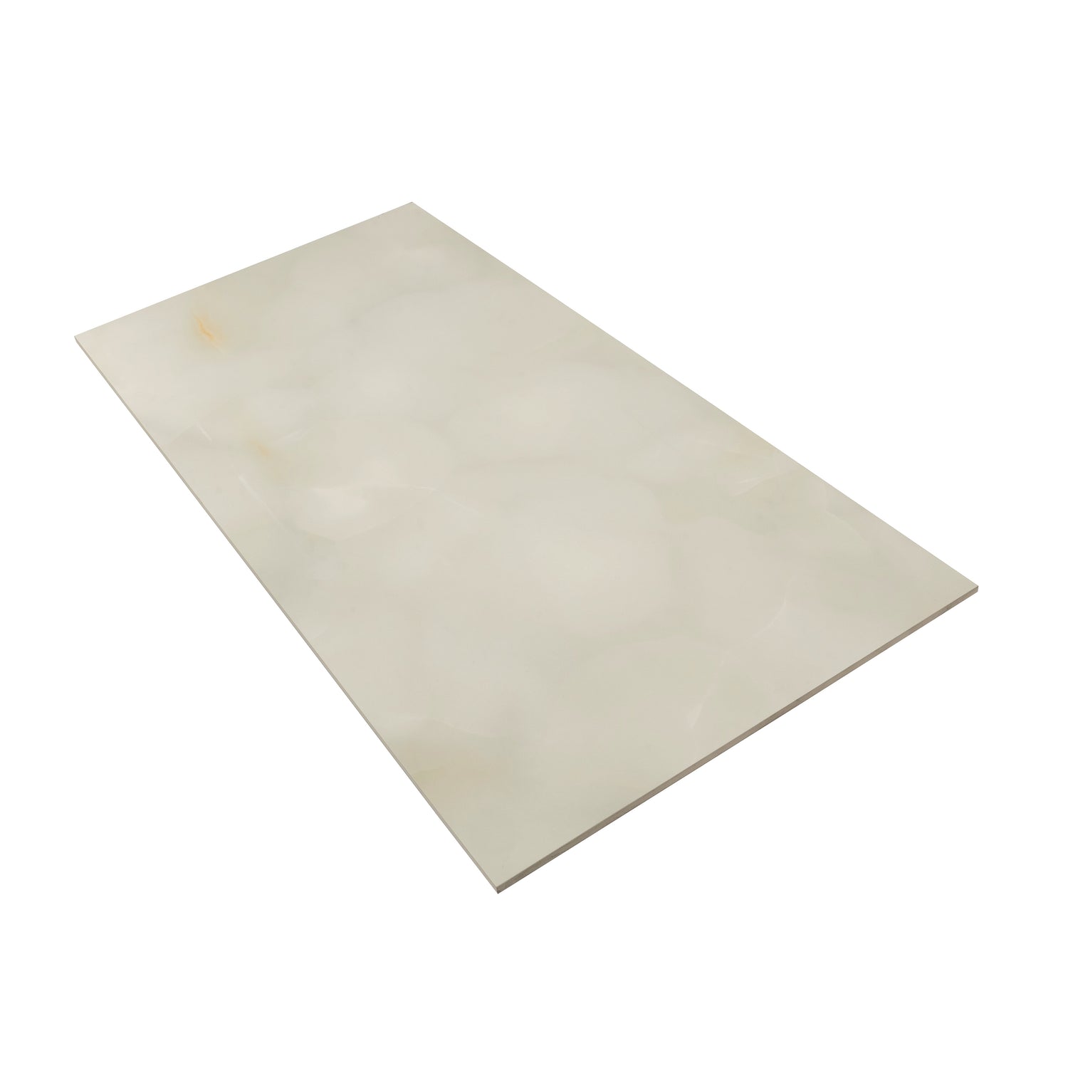Splendor 24x48 Perla Porcelain Large Format Onyx Wall and Floor Tile (2 Pack, 15.5 sq ft/case) - Sample