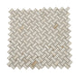 Splendor 12x12 Perla Porcelain Mosaic Onyx Basketweave Wall and Floor Tile (5 Pack, 4.84 sq ft/case) - Sample