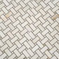Splendor 12x12 Perla Porcelain Mosaic Onyx Basketweave Wall and Floor Tile (5 Pack, 4.84 sq ft/case) - Sample