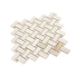 Perla 12x12 Lappato Onyx Basketweave Porcelain Mosaic Tile (5 pack, 4.84 sq ft/case)