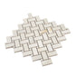 Perla 12x12 Lappato Onyx Basketweave Porcelain Mosaic Tile (5 pack, 4.84 sq ft/case)