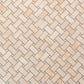 Crepe Pink 12x12 Matte Basketweave Porcelain Mosaic Tile (5 pack, 4.84 sq ft/case) - Sample