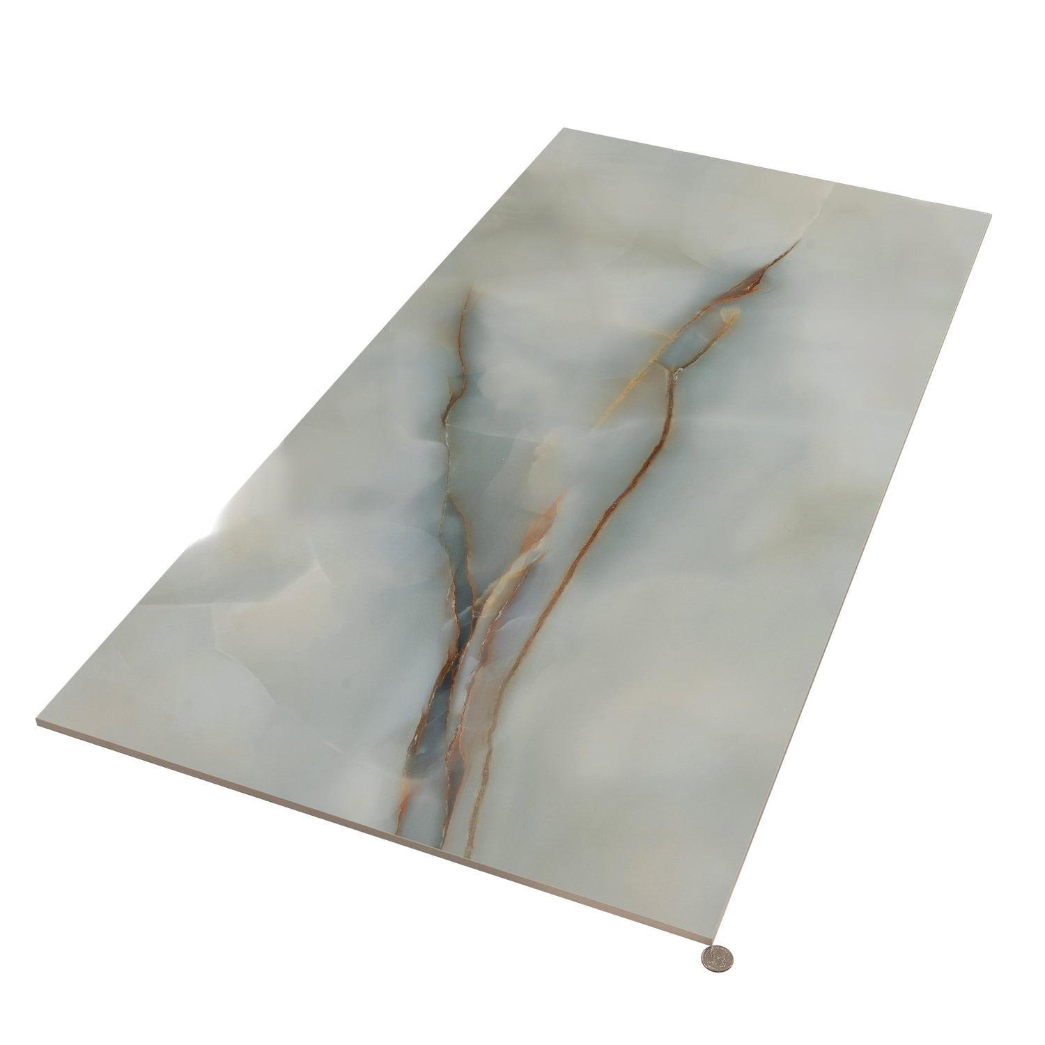 Turchese 24x48 Lappato Onyx Porcelain Large Tile (2 pack, 15.5 sq ft/case)