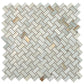Turchese 12x12 Lappato Onyx Basketweave Porcelain Mosaic Tile (5 pack, 4.84 sq ft/case)