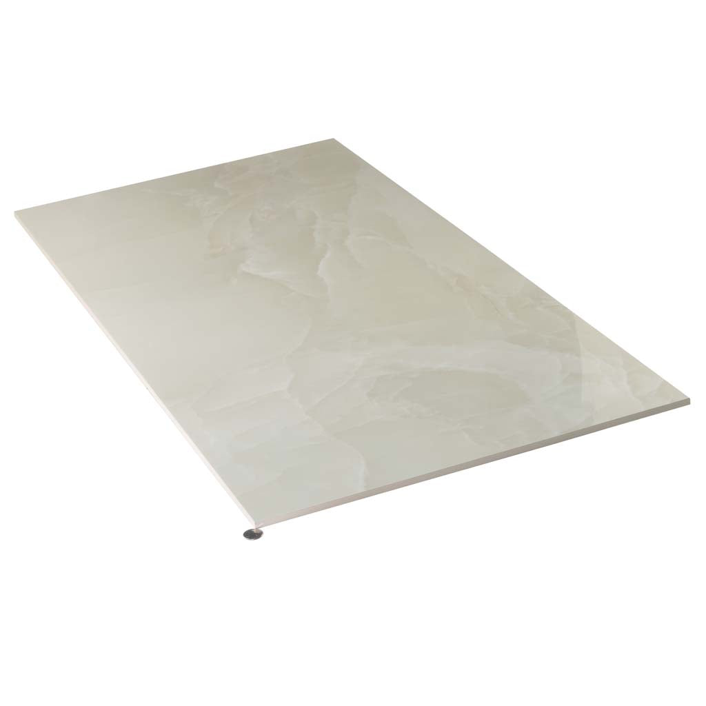 Lappato White Rectangular Tile
