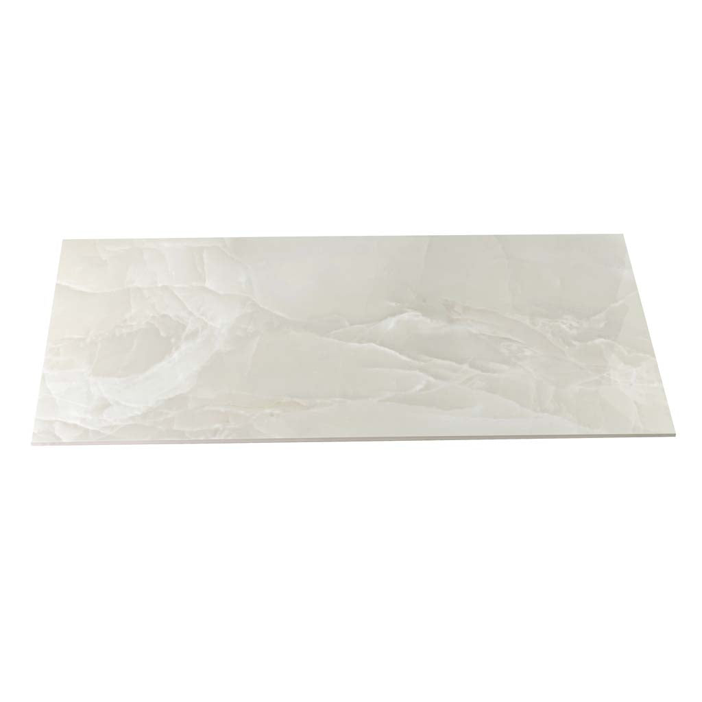 Lappato White Porcelain Wall and Floor Tile