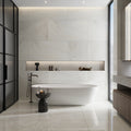 Alabaster White 12x12 Matte Basketweave Porcelain Mosaic Tile (5 pack, 4.84 sq ft/case)