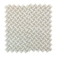 Alabaster White 12x12 Matte Basketweave Porcelain Mosaic Tile (5 pack, 4.84 sq ft/case) - Sample