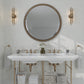 Alabaster White 12x12 Matte Basketweave Porcelain Mosaic Tile (5 pack, 4.84 sq ft/case) - Sample