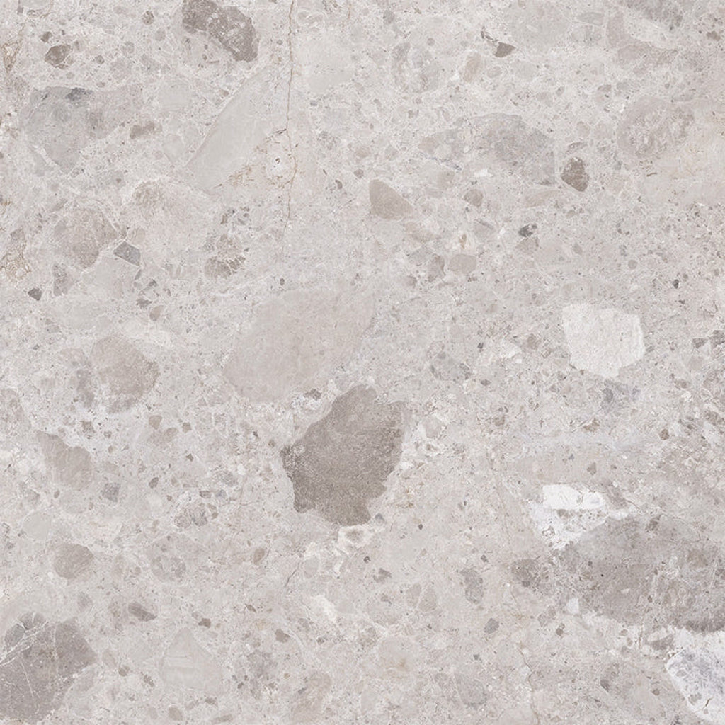 Splendor 48x48 Petra Gray Porcelain Large Format Square Veining Wall and Floor Tile (1 Pack, 15.5 sq ft/case)