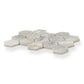 Light Taupe Beige 9x13 Polished Hexagon Porcelain Mosaic Tile (9 pack, 7.09 sq ft/case) - Sample