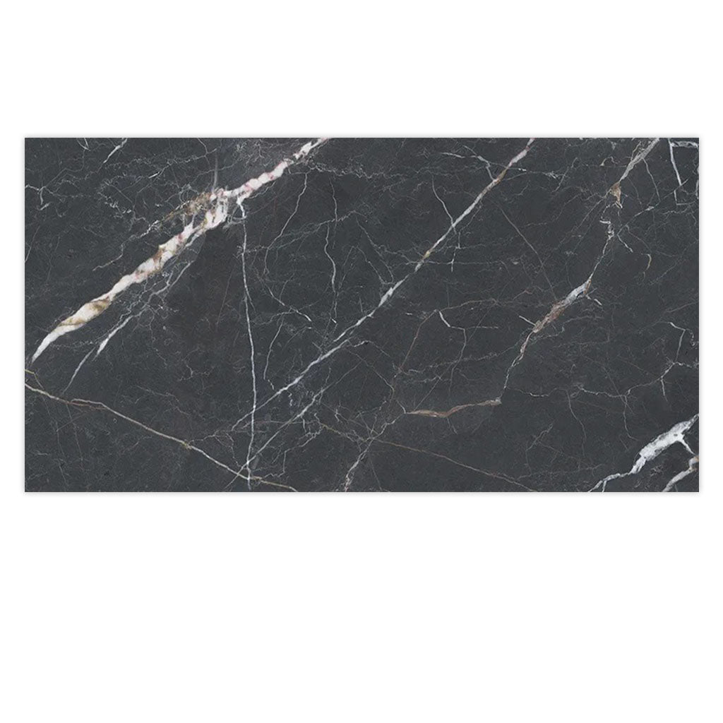Splendor 24 in. x 48 in. Matte Charcoal Black Porcelain Large Format Wall and Floor Tile (15 Cases, 232.50 sq ft/Pallet)