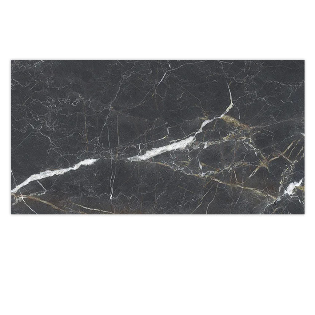 Splendor 24 in. x 48 in. Matte Charcoal Black Porcelain Large Format Wall and Floor Tile (15 Cases, 232.50 sq ft/Pallet)