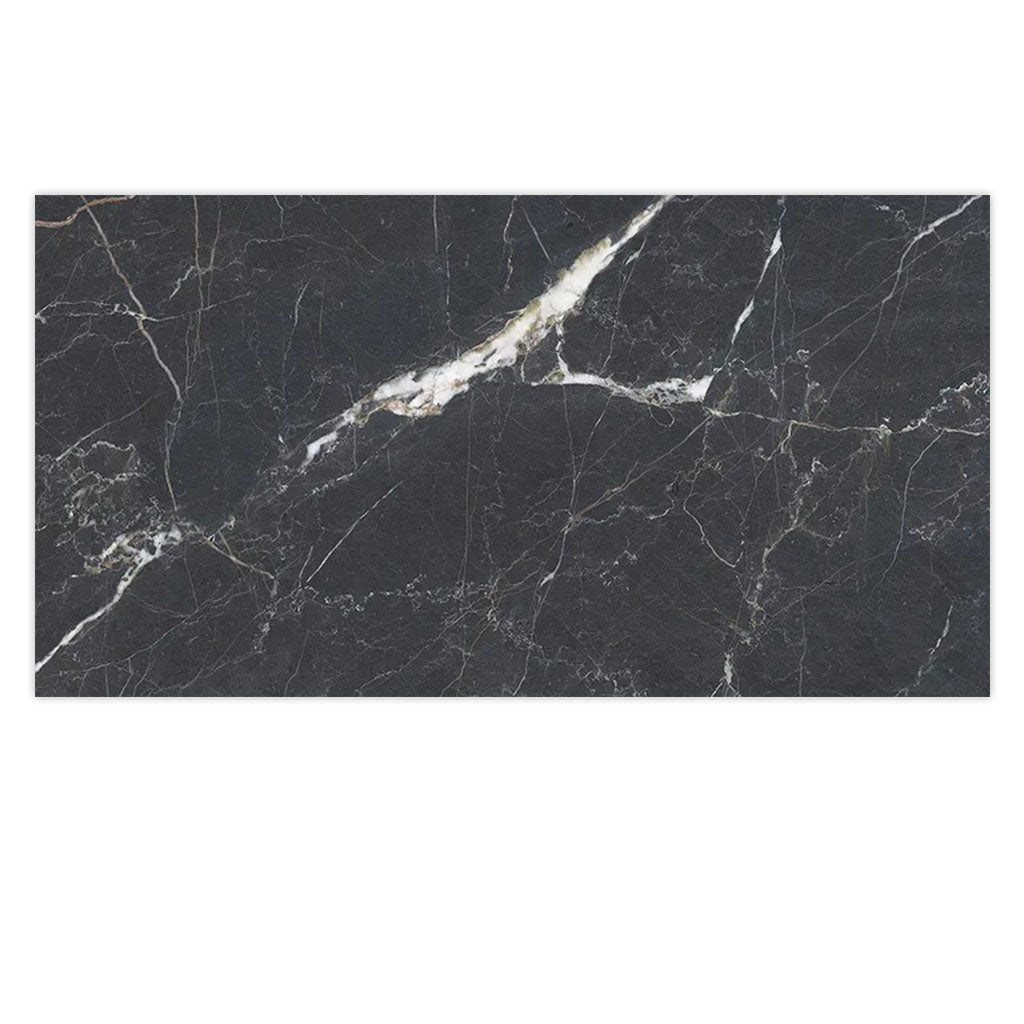 Splendor 24 in. x 48 in. Matte Charcoal Black Porcelain Large Format Wall and Floor Tile (15 Cases, 232.50 sq ft/Pallet)