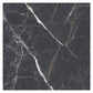 Splendor 48x48 Charcoal Black Porcelain Large Format Sqaure Veining Wall and Floor Tile (1 Pack, 15.5 sq ft/case)