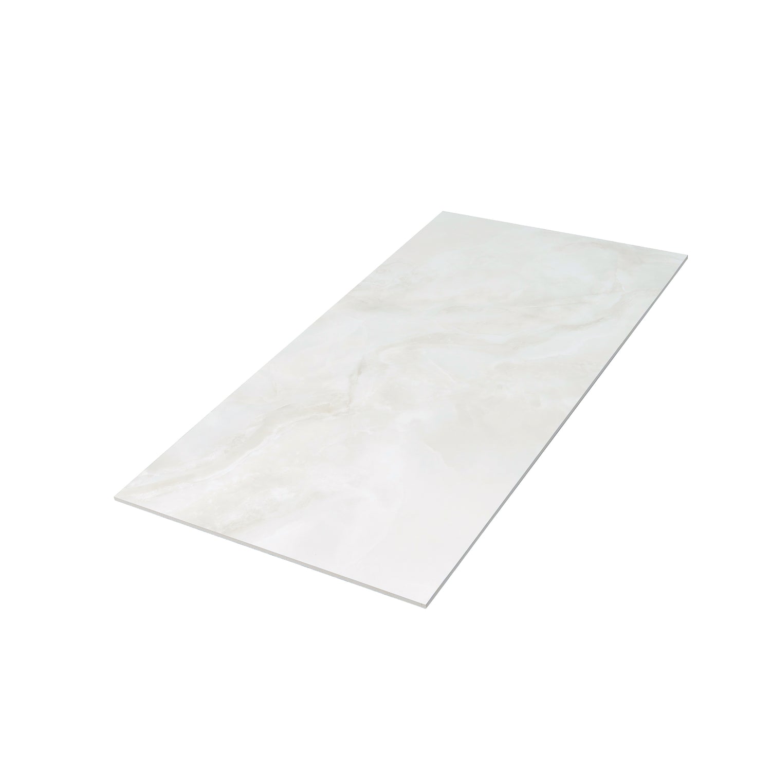 Ivory Pearl White 24x48 Honed Porcelain Large Tile (15.5 sq ft/case, 2-Pack)