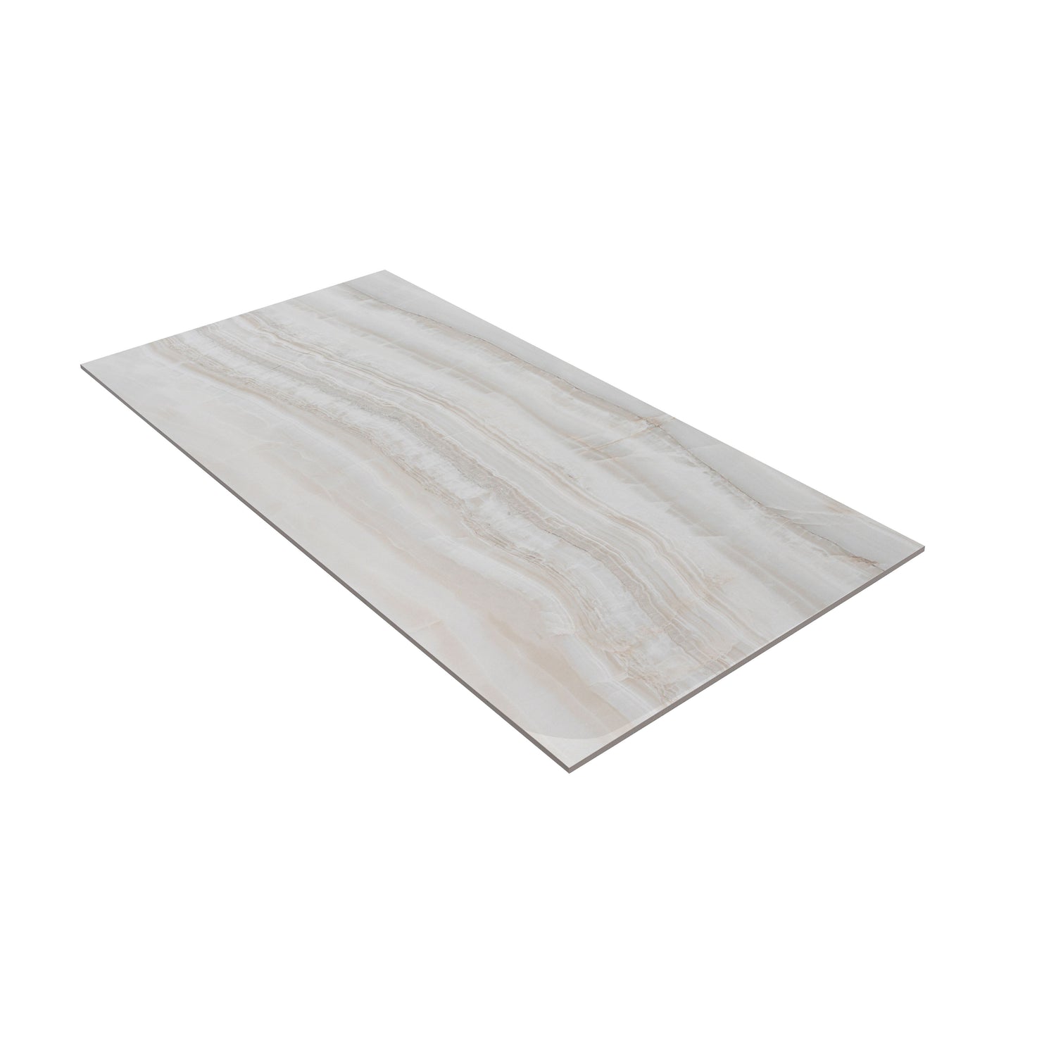Sample - Ivory White 24x48 Honed Porcelain Large Tile (15.5 sq ft/case, 2-Pack)