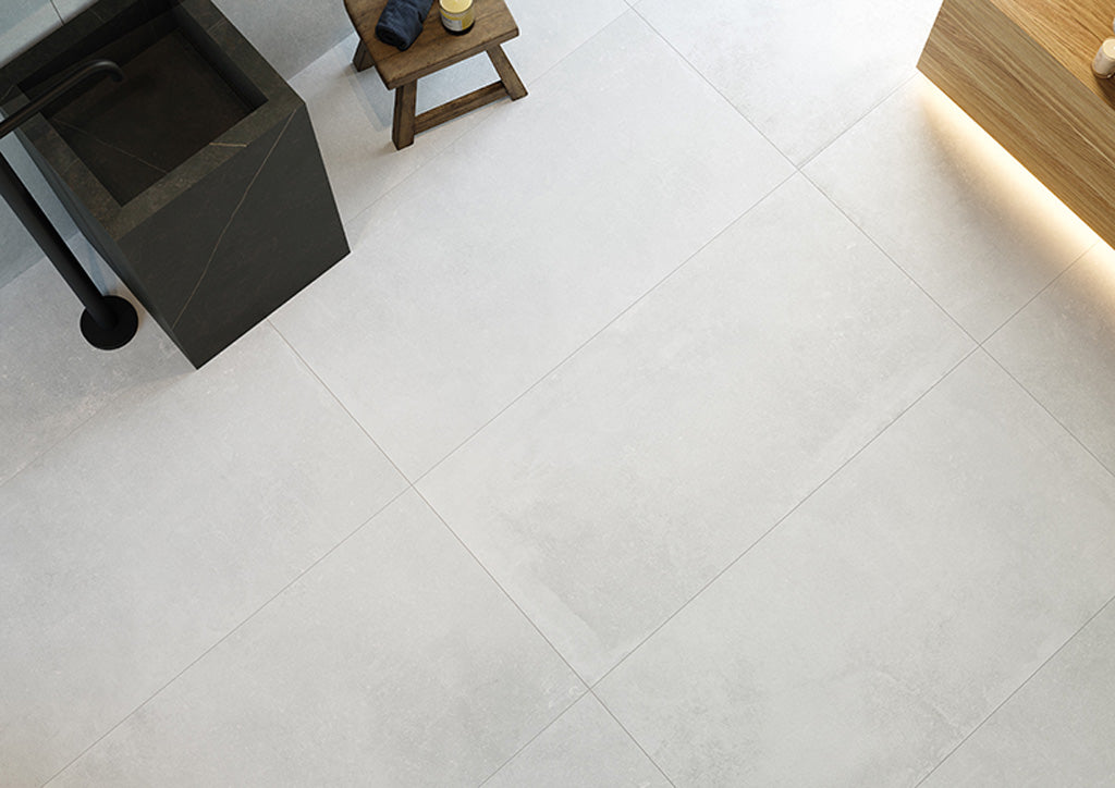 White Rectangle Tile